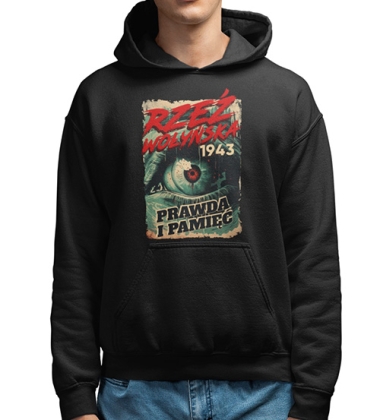 BLUZA Z KAPTUREM WOŁYŃ PRAWDA I PAMIĘĆ